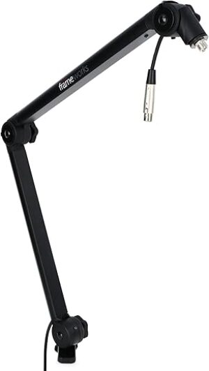Gator Frameworks Deluxe Desk-Mounted Broadcast Microphone Boom (GFWBCBM3000)