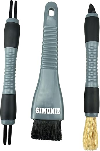 Simoniz Detail Brush Set, 3-Pc