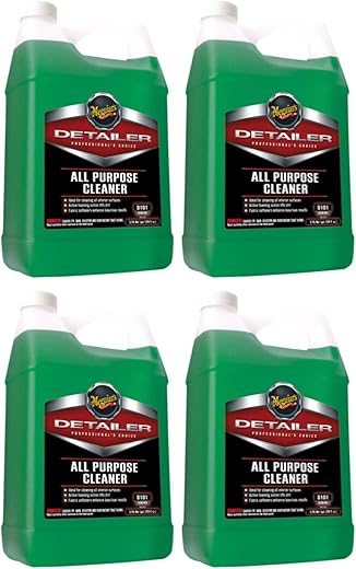 Meguiar's Detailing Interior Surface Cleaner, 1 Gallon (4 Pack)