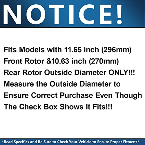 Detroit Axle Brake Kit For Chevy Malibu Cobalt - Image 2
