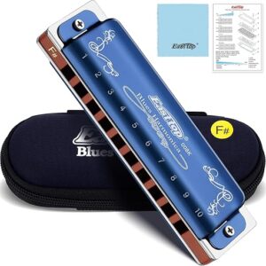 East top Diatonic Harmonica Key Of F#, 008K