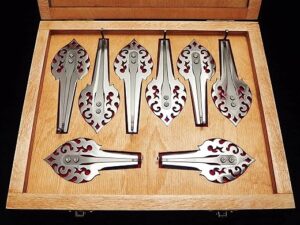 Shamanicshop Diatonic Jew's Harps Set In Case