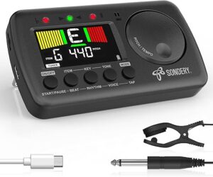 Sondery Digital Metronome Tuner With Tap Tempo