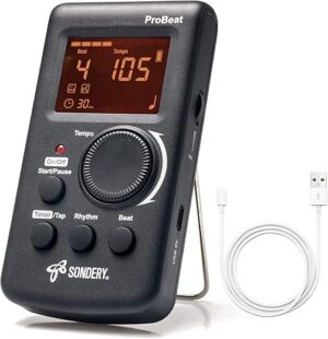 Sondery Digital Metronome With Timer And Vocal Counting