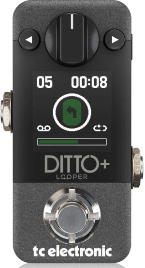 TC Electronic Ditto+ Next Gen 60-Minute Looper Pedal
