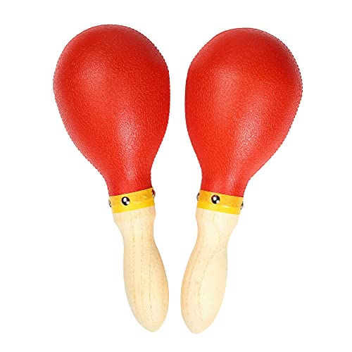 DOMG Large Red 10 Inch Maracas Set - Image 3