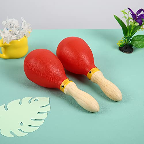 DOMG Large Red 10 Inch Maracas Set - Image 4