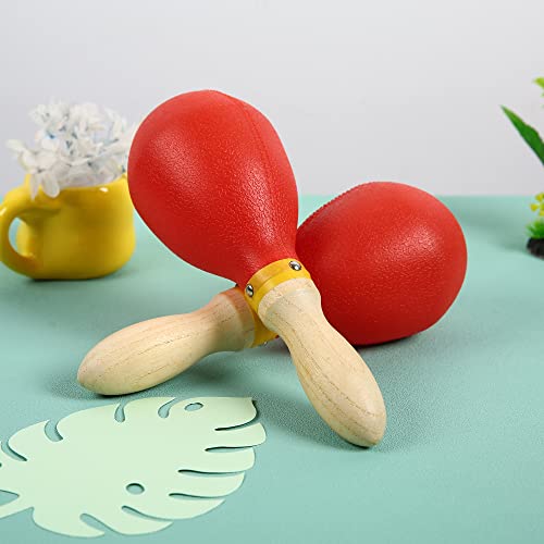 DOMG Large Red 10 Inch Maracas Set - Image 5