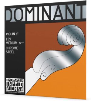 Thomastik Dominant Violin Chrome Steel, Medium Gauge