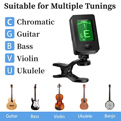DOMMI Capo, Picks, Accessories With Tuner - Image 5