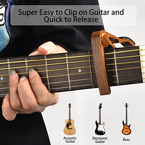 DOMMI Capo, Picks, Accessories With Tuner - Image 2
