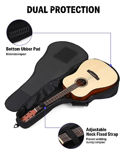 Donner 36 Inch Acoustic Guitar Gig Bag - Image 5