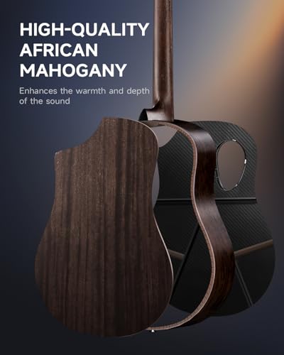 Donner 38" Carbon X Acoustic Guitar Kit - Image 4
