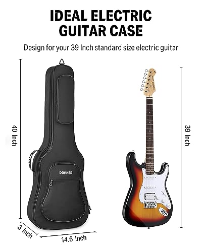 Donner 39 Inch Electric Guitar Gig Bag - Image 2