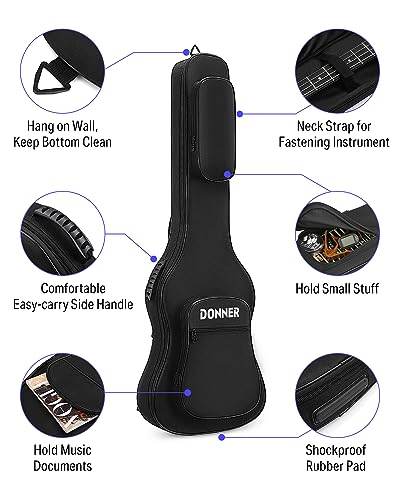 Donner 47 Inch Bass Guitar Gig Bag - Image 3