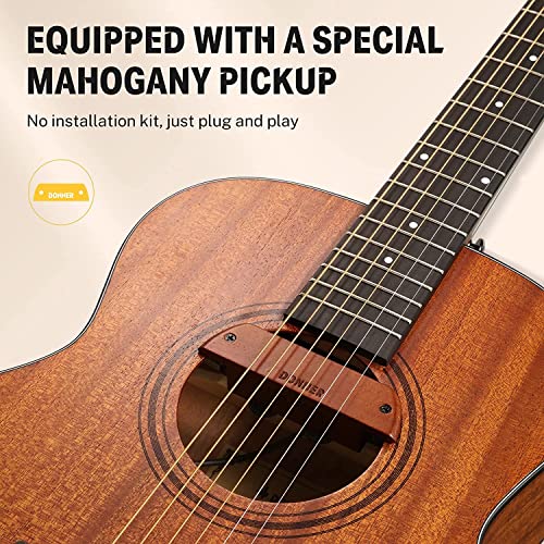 Donner Acoustic Electric 36 Inch Guitar DAE-36M - Image 4
