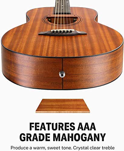 Donner Acoustic Electric 36 Inch Guitar DAE-36M - Image 2