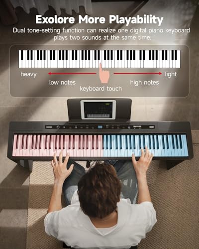 Donner Beginner Digital Piano 88 Key Full Size - Image 4