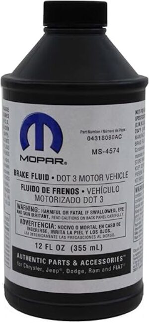Chrysler DOT 3 Motor Vehicle Brake Fluid 4318080AD