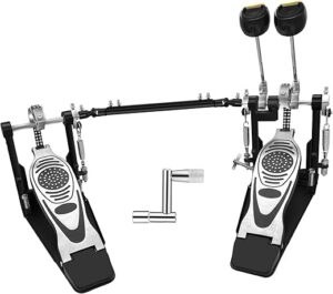 Acfunique Double Bass Drum Pedal Double Chain