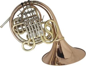 VENEKA Double French Horn Rose Brass 4 Valves