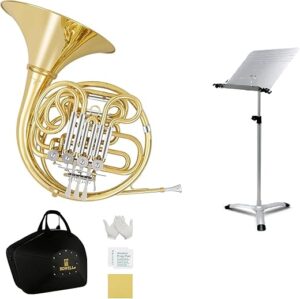 ROWELL Double French Horn Stand Set