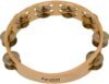 Tycoon Percussion Double Row Wooden Tambourine Brass Jingles