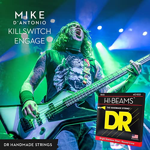 DR Strings Hi-Beams Stainless Steel 5-String Bass Strings - Image 5