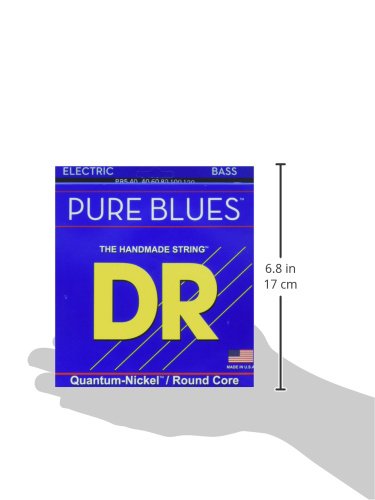 DR Strings Pure Blues Bass Guitar Strings PB5-40 - Image 2