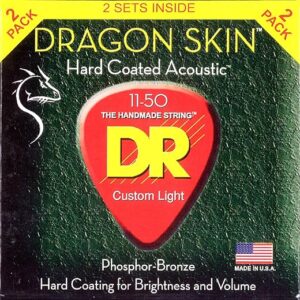 DR Strings Dragon Skin Acoustic Guitar Strings DSA-2/11