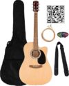 Fender Dreadnought Acoustic-Electric Guitar Bundle