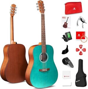 Vangoa Dreadnought Acoustic Guitar Kit, Full Size