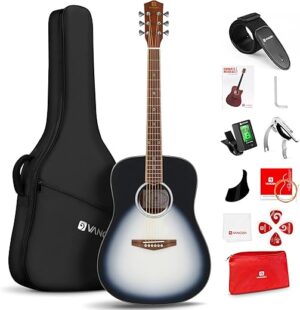 Vangoa Dreadnought Acoustic Guitar Starter Kit