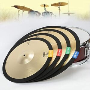 OriGlam Drum Cymbal Mute Practice Silencer Set