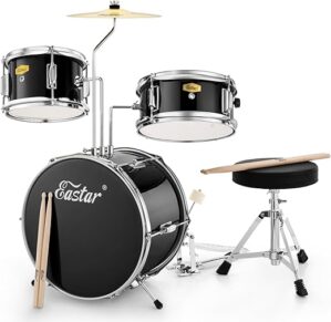 Eastar Drum Set 14” for Kids Beginners