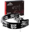 EASTROCK Drum Set Tambourine With Mounting Bolt