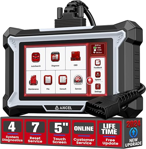 ANCEL DS100 OBD2 Scanner With 7 Resets