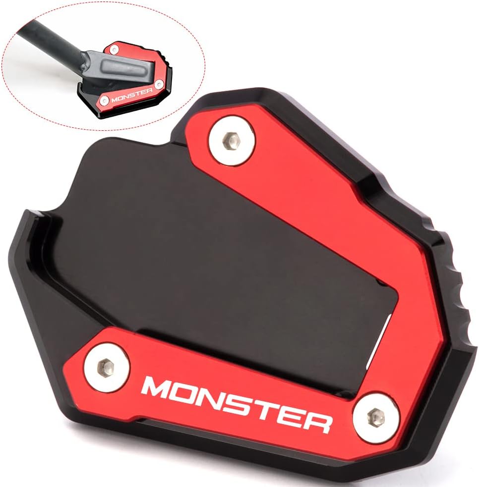 velospeed Ducati Monster CNC Kickstand Enlarge Plate