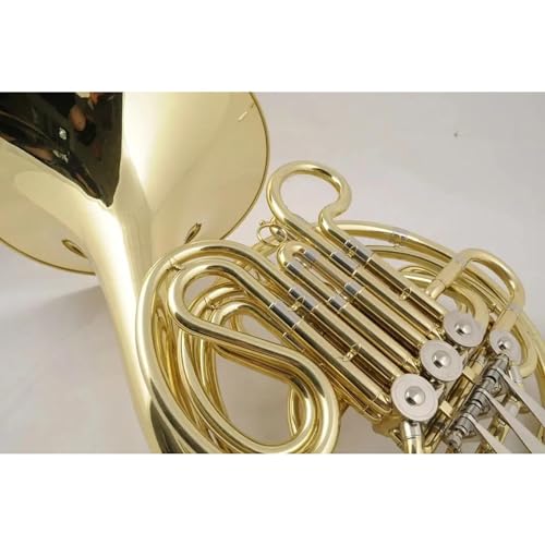 DZDZDZ Double Row Brass French Horn Set - Image 5
