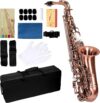 LOMUTY E Alto Saxophone Beginner Kit With Case