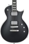 ESP GUITARS E-II Eclipse Electric Guitar, Satin Black