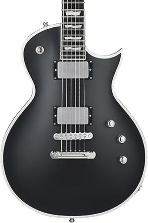 ESP GUITARS E-II Eclipse Electric Guitar, Satin Black