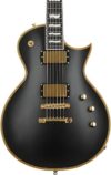 ESP E-II Eclipse Electric Guitar, Vintage Black