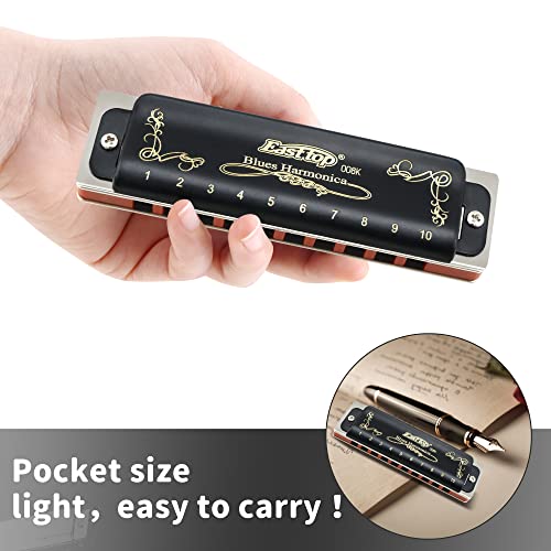 East top Diatonic Harmonica Key Of F# 008K - Image 5