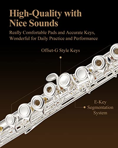 Eastar Open Hole 16 Keys Beginner Flute EFL-2 - Image 3