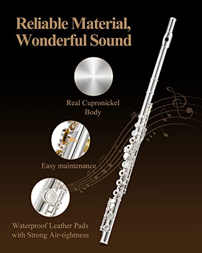 Eastar Open Hole 16 Keys Beginner Flute EFL-2 - Image 4
