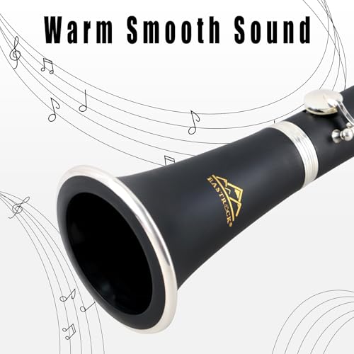 EASTROCK Bb Clarinet 17 Keys ABS Material - Image 2
