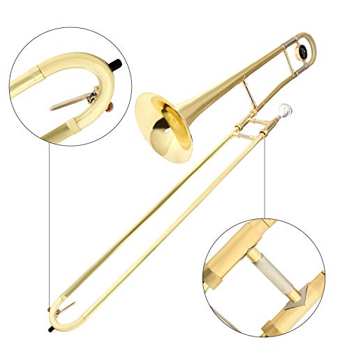 EASTROCK Bb Tenor Slide Trombone With Case - Image 3