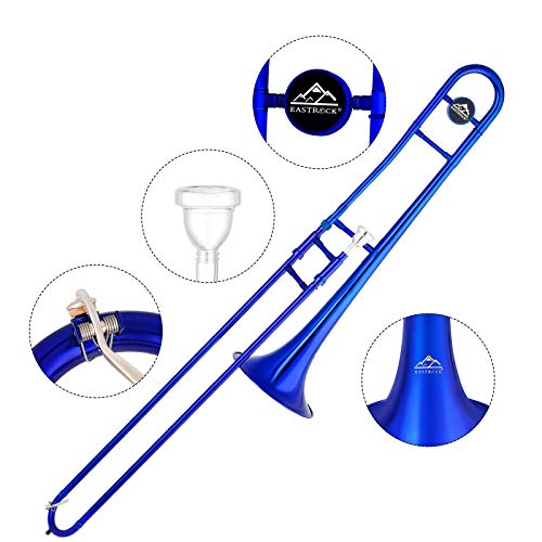 EASTROCK Bb Tenor Slide Trombone With Case - Image 5