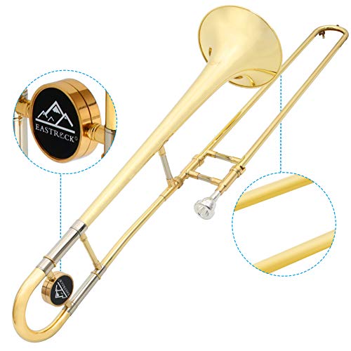 EASTROCK Bb Tenor Slide Trombone With Case - Image 2